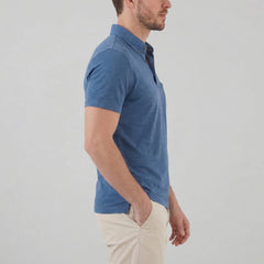 Polo shirt met borstzak