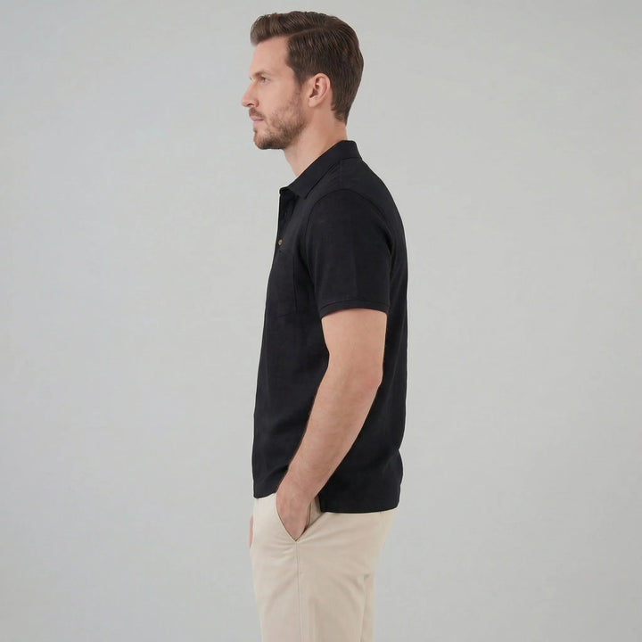 Polo shirt met borstzak