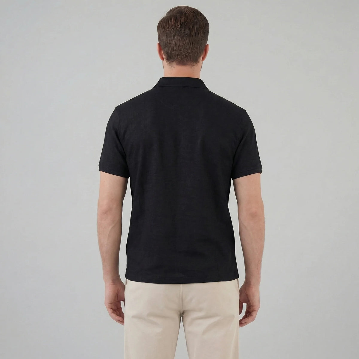 Polo shirt met borstzak