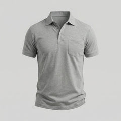 Polo shirt met borstzak
