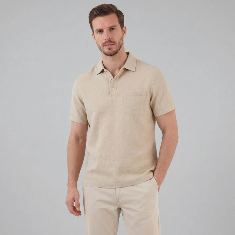 Polo shirt met borstzak