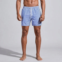 Gestreepte shorts met elastische taille