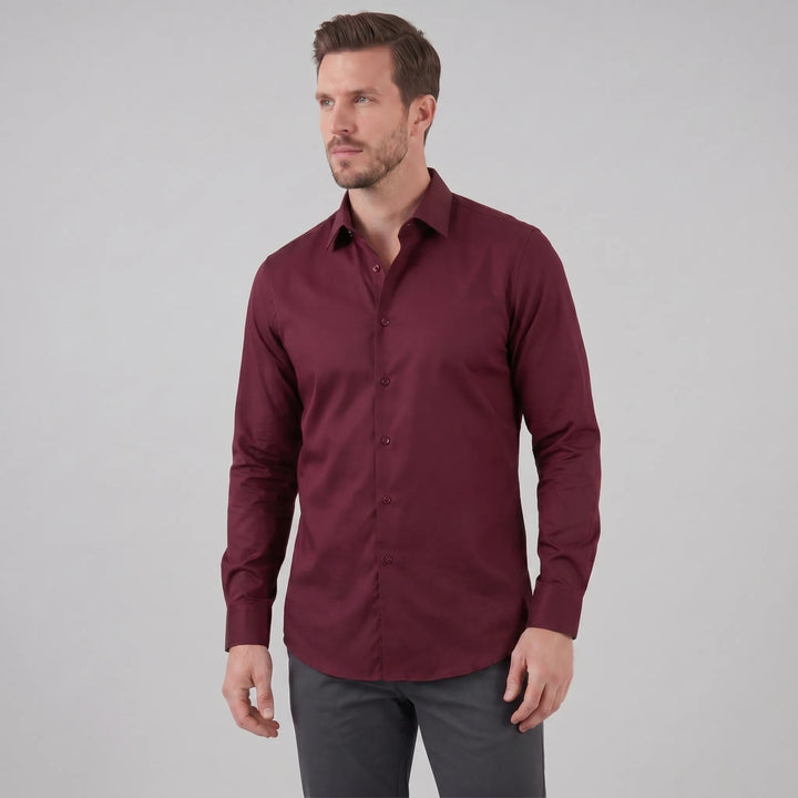 Slim-fit nette overhemd