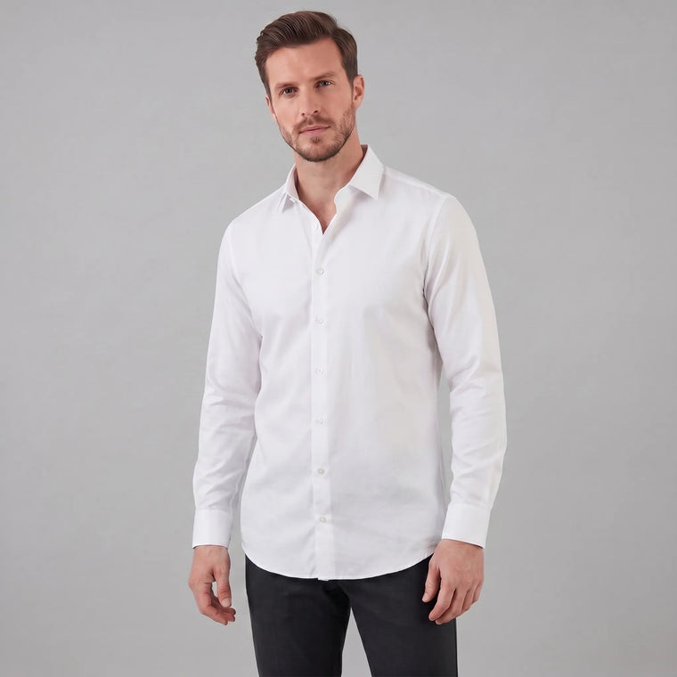 Slim-fit nette overhemd