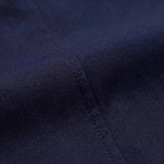 Navy blauwe broek met rechte pijpen