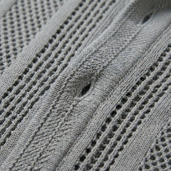 Heren mesh shirt met V-hals