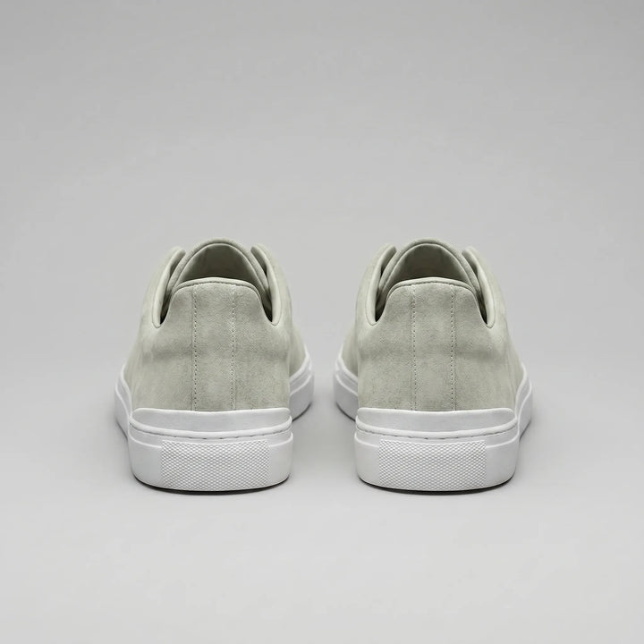 Slip-on sneakers met suède