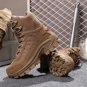 Hoge laarzen met schokdempende zool