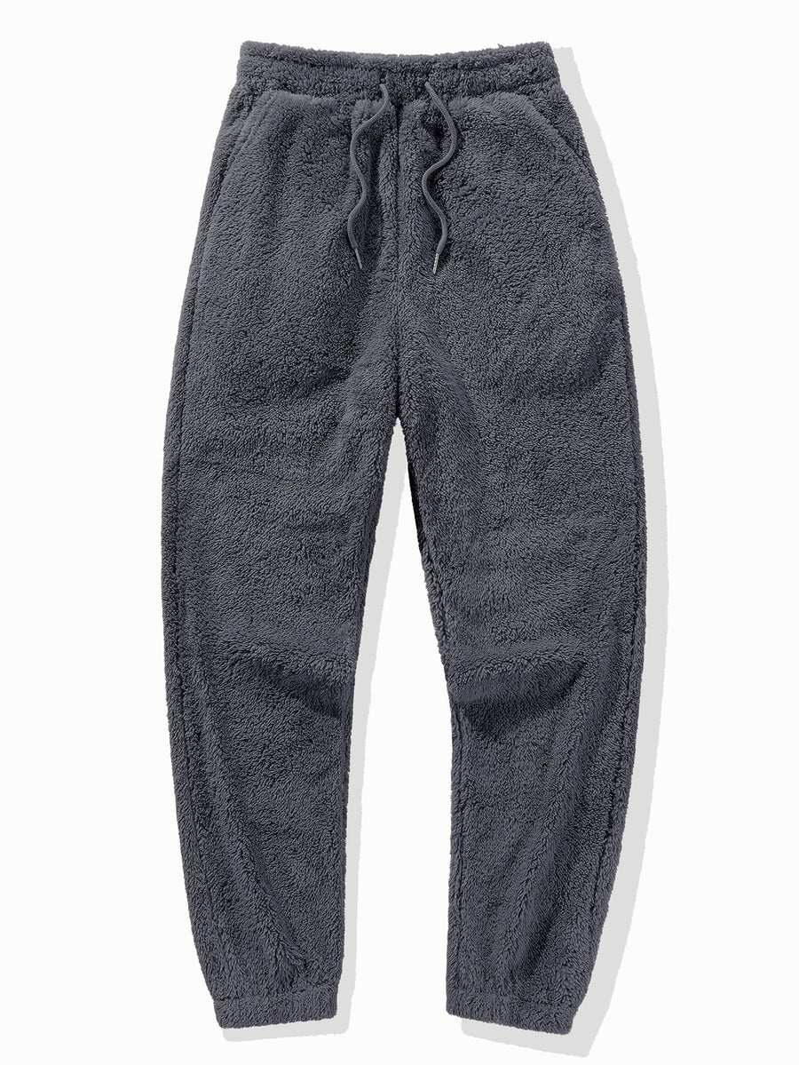 Hoodie and jogger pants made of soft fabric