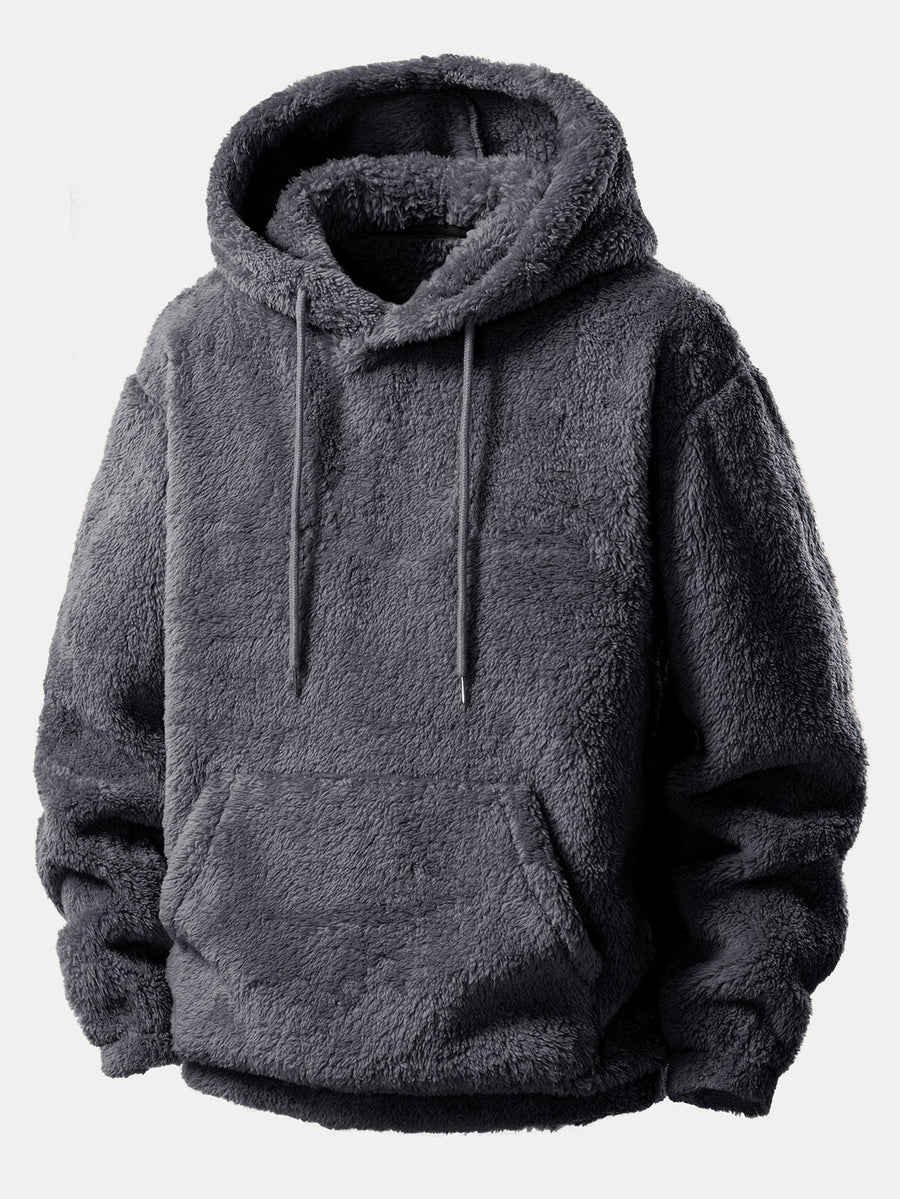 Hoodie and jogger pants made of soft fabric