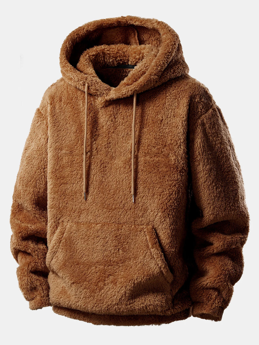 Hoodie and jogger pants made of soft fabric
