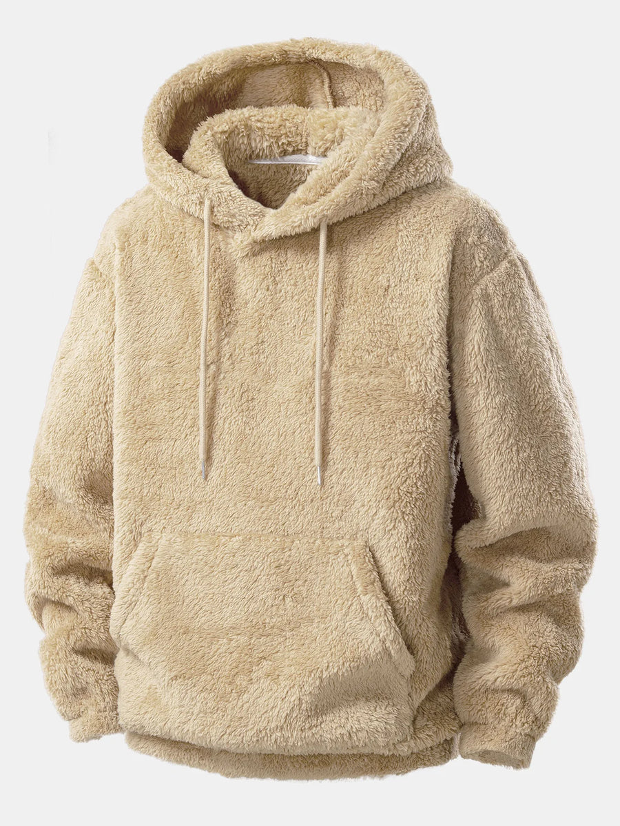 Hoodie and jogger pants made of soft fabric