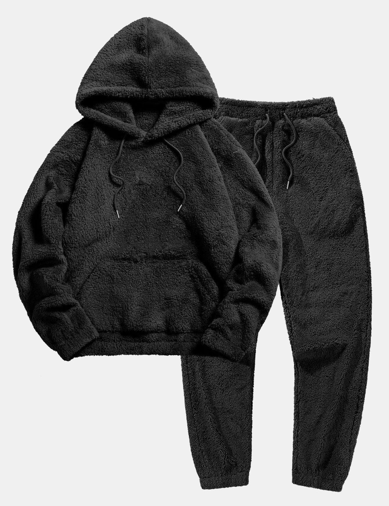 Hoodie en jogger broek van zachte stof