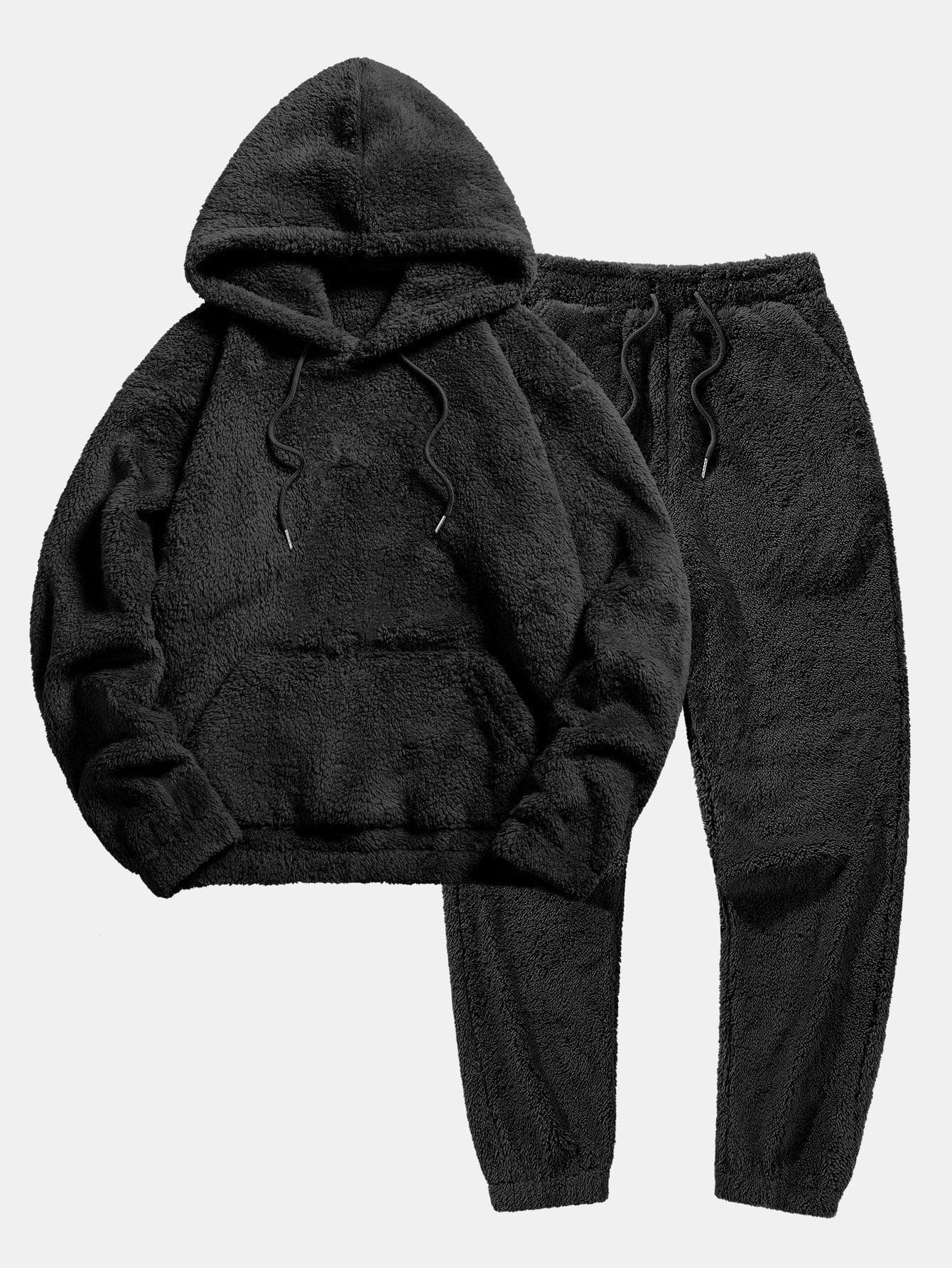 Hoodie en jogger broek van zachte stof