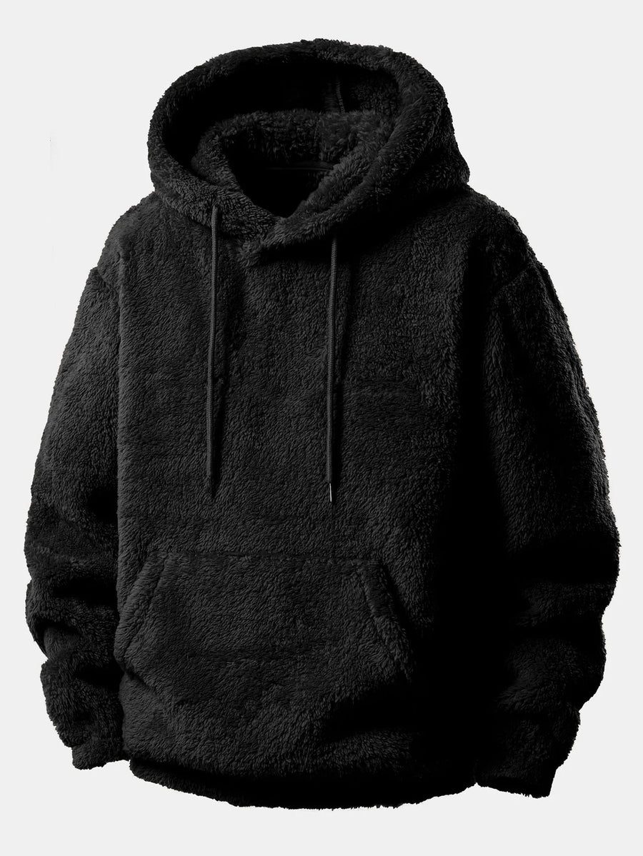 Hoodie and jogger pants made of soft fabric