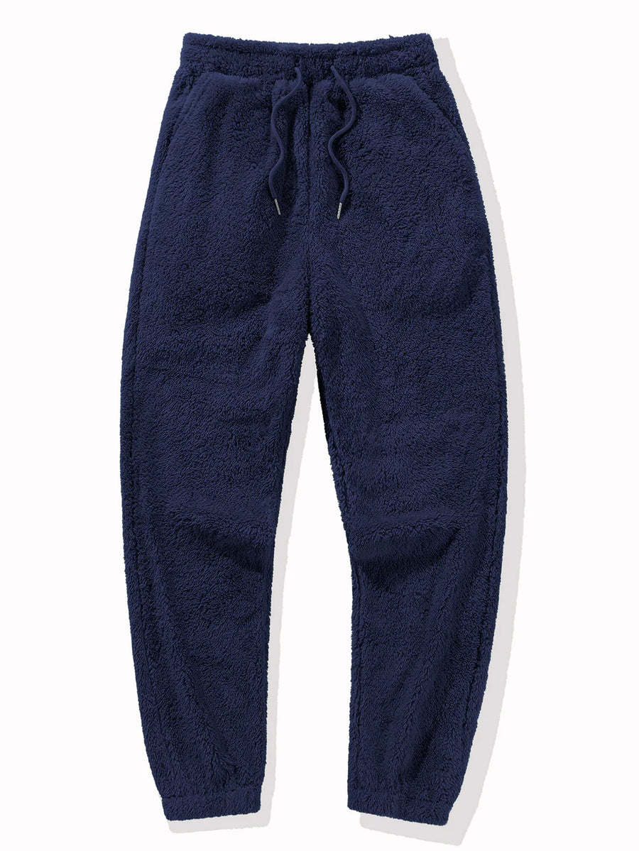 Hoodie and jogger pants made of soft fabric