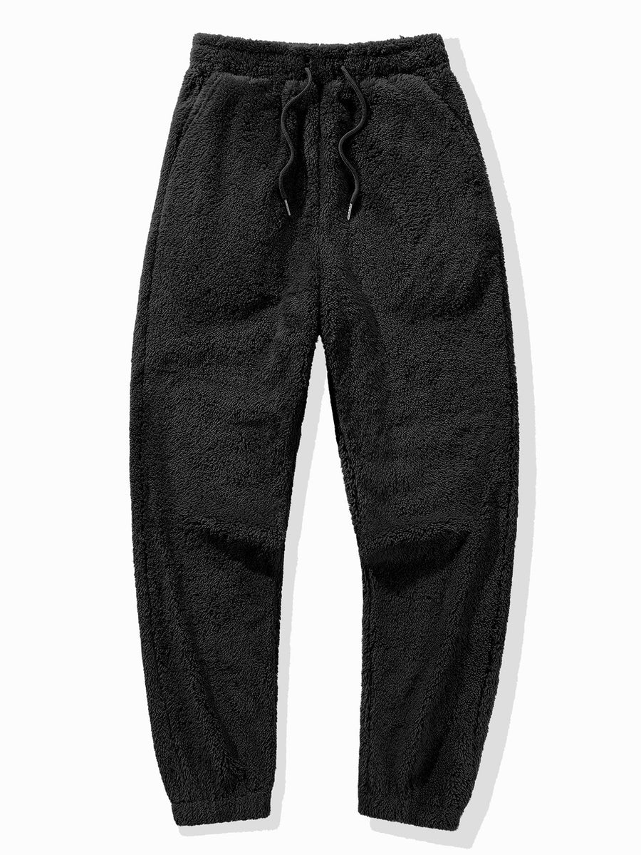 Hoodie and jogger pants made of soft fabric