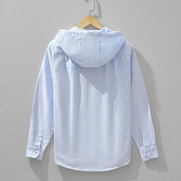 Hoodie met capuchon en borstzak