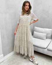 Mingle Dots Midi Jurk