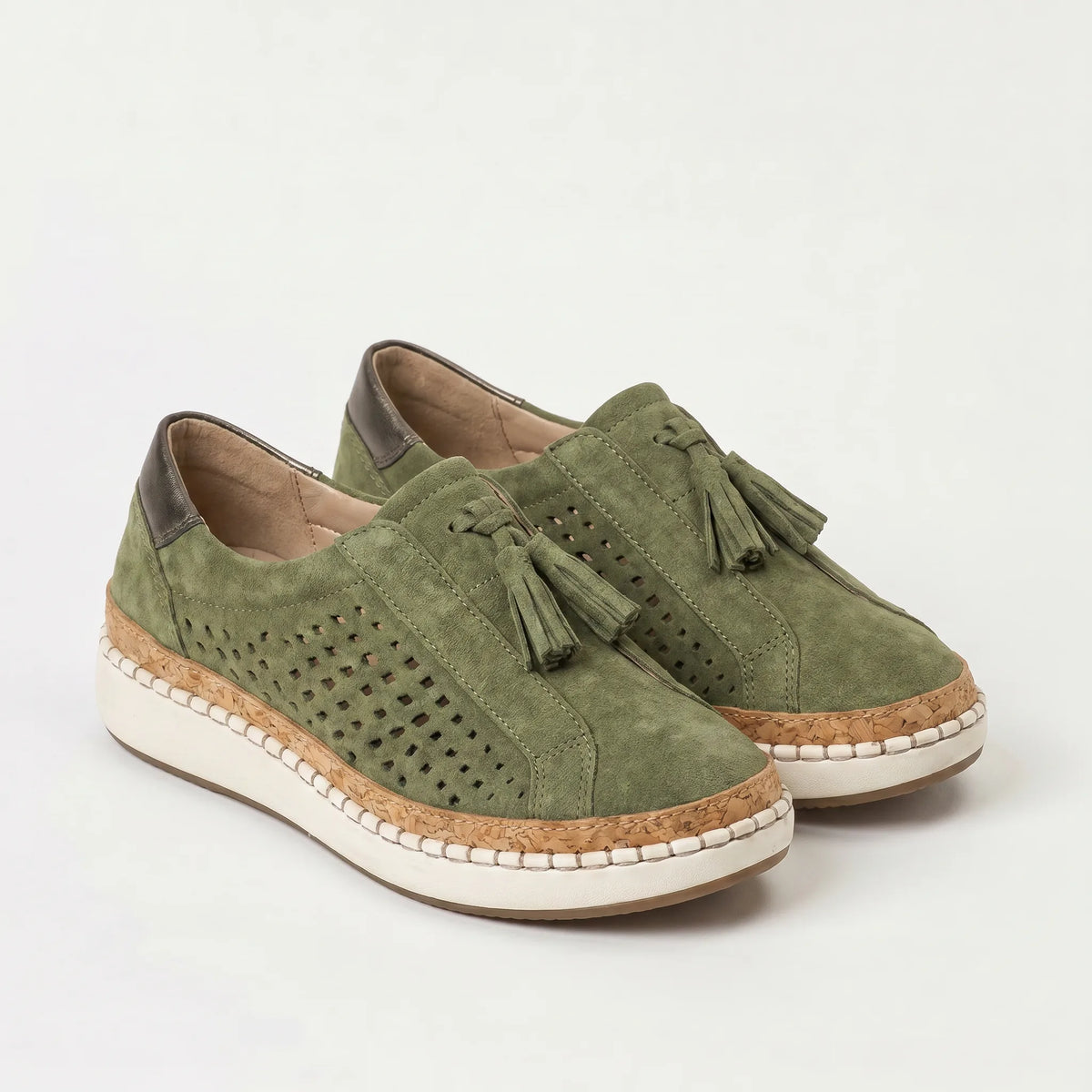 Slip-on schoenen met tassels