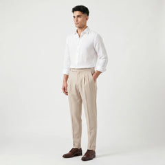 Pantalons met hoge taille