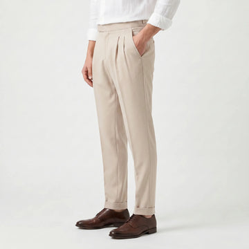 Pantalons met hoge taille