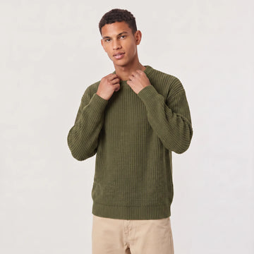 Gebreide trui met crew neckline