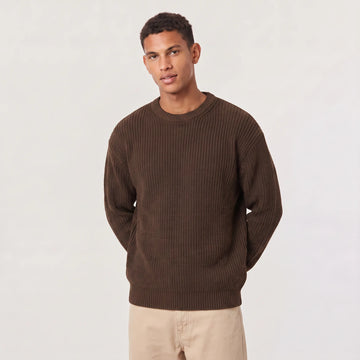 Gebreide trui met crew neckline
