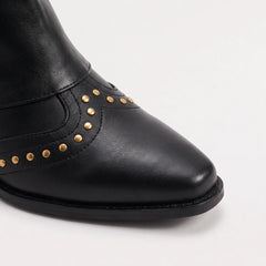 Western boots met slouch shaft