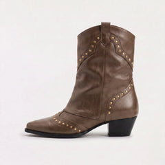 Western boots met slouch shaft