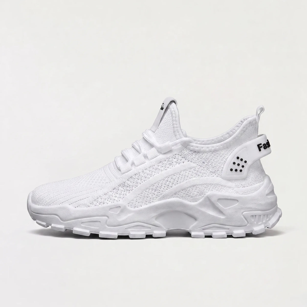Casual trainers met ademende bovenkant
