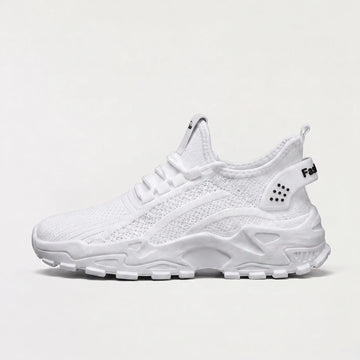 Casual trainers met ademende bovenkant