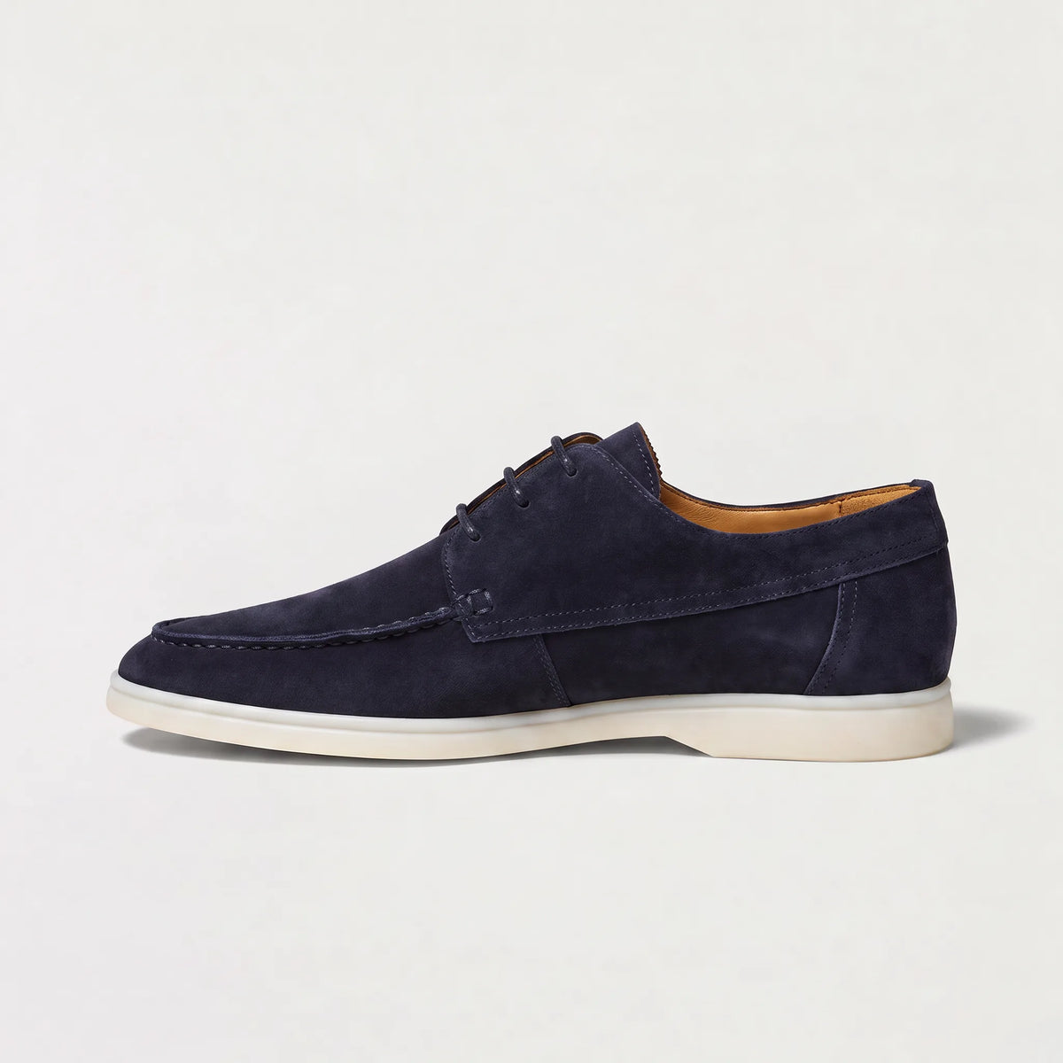 Loafers met suede bovenwerk