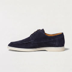 Loafers met suede bovenwerk