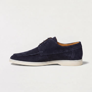 Loafers met suede bovenwerk