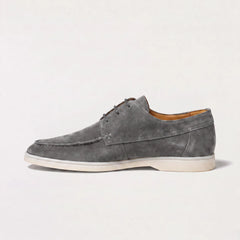 Loafers met suede bovenwerk