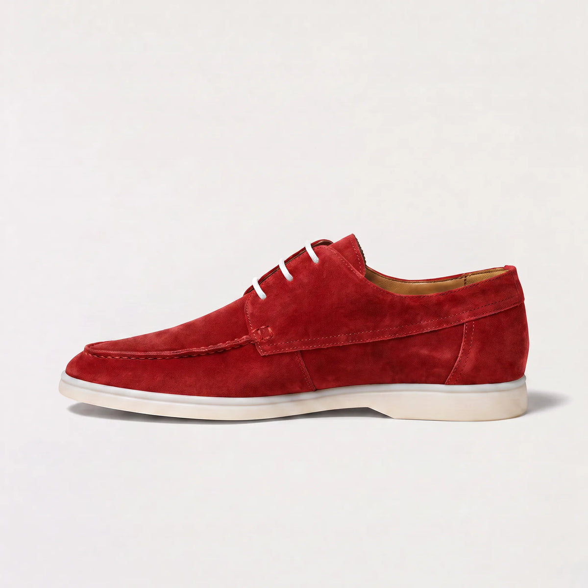Loafers met suede bovenwerk