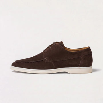 Loafers met suede bovenwerk
