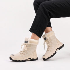 Mid-calf winterlaarzen met faux fur