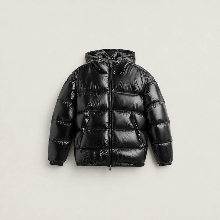 Gewatteerde puffer jas met capuchon