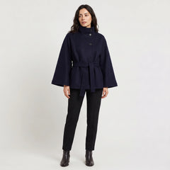 Oversized cape jas
