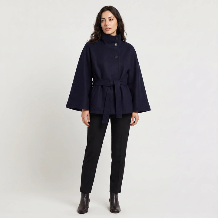 Oversized cape jas