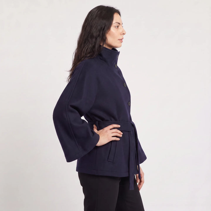 Oversized cape jas