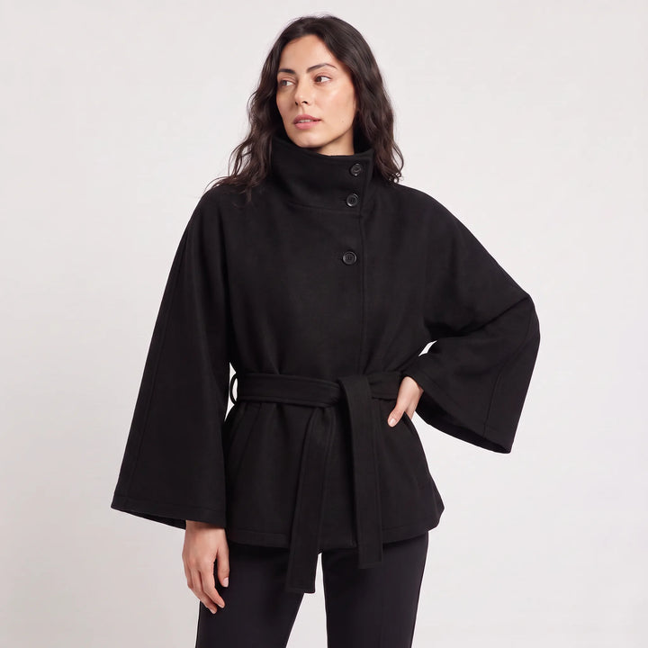 Oversized cape jas