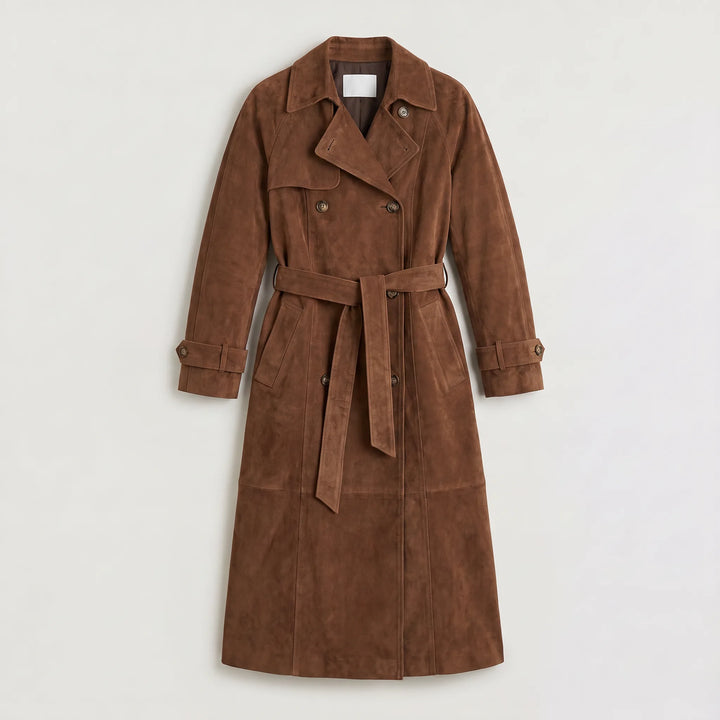 Trench coat met ceintuur