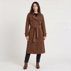 Trench coat met ceintuur