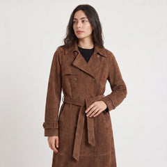 Trench coat met ceintuur