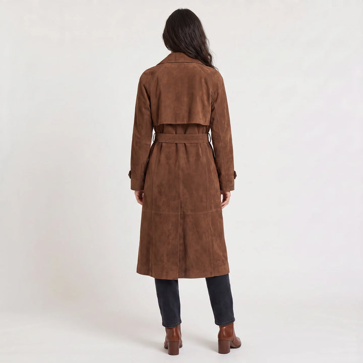 Trench coat met ceintuur