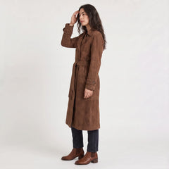 Trench coat met ceintuur