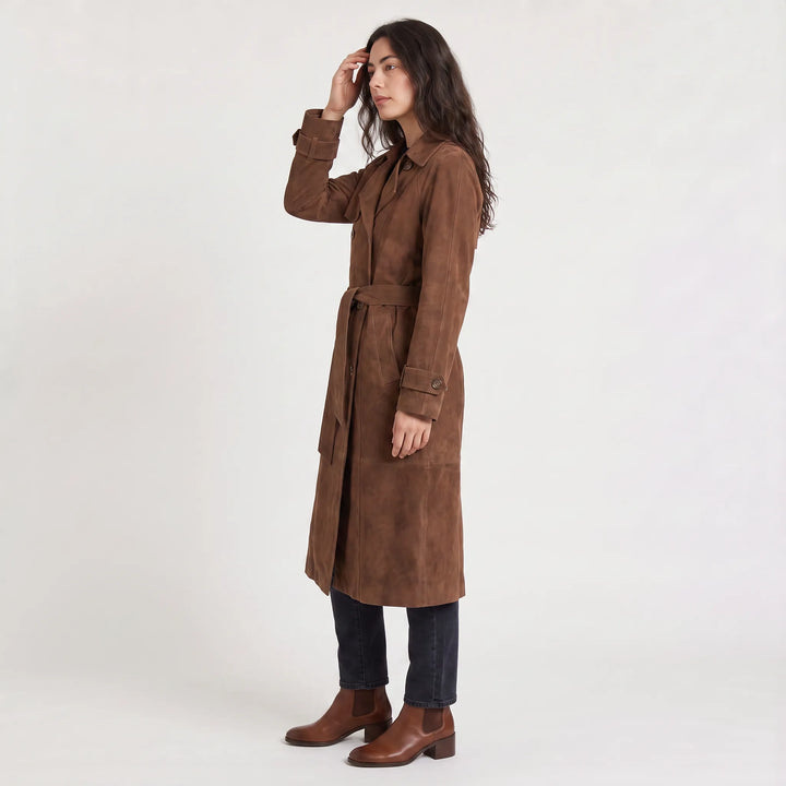 Trench coat met ceintuur